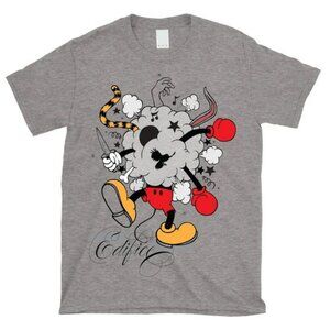 EDIFICE CLOTHING BATTLE OF THE TOONS MEN'S T SHIRT SIZE LARGE